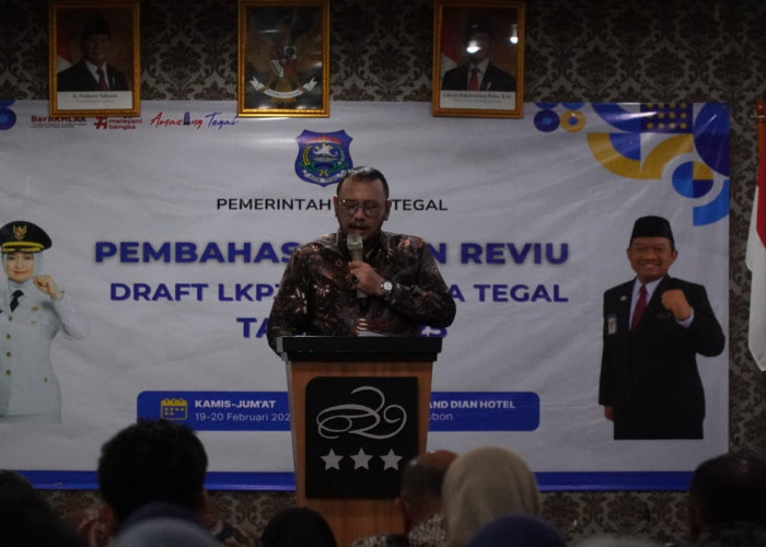 Wali Kota Tegal Dedy Yon Dorong OPD Beri Masukan Konstruktif dalam Pembahasan Draft LKPj