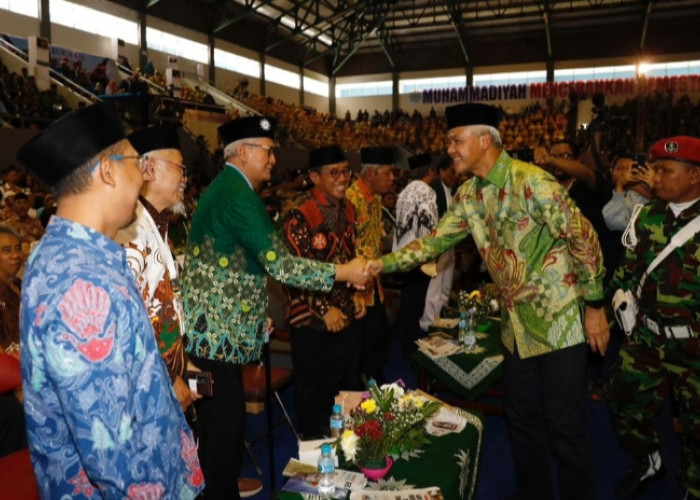 Hadiri Muskerwil Muhammadiyah Jateng di Tegal, Ganjar: Indonesia Bisa Kembalikan Kejayaan Islam yang Damai