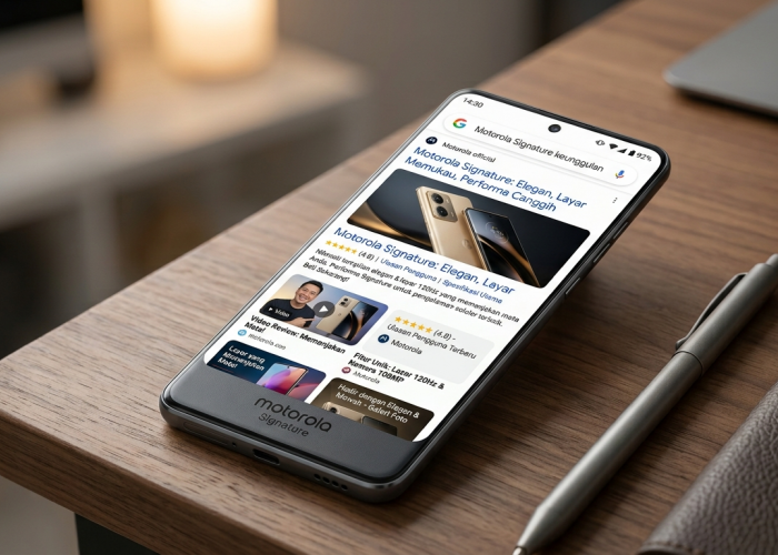 Motorola Signature Flagship Canggih Terbaru yang Sangat Mewah!