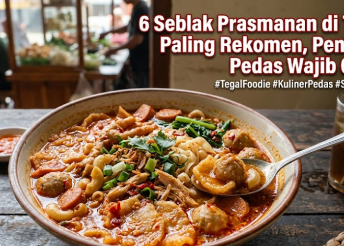 6 Seblak Prasmanan di Tegal Paling Rekomen, Pencinta Pedas Wajib Coba!