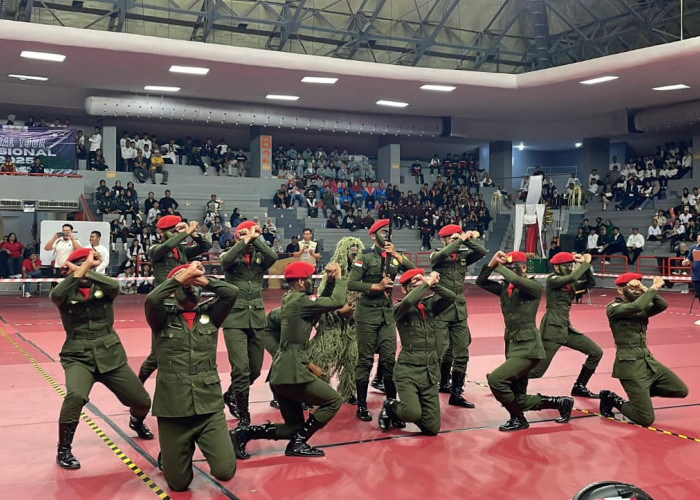 Harumkan Jateng, SMKN 1 Adiwerna Kabupaten Tegal Juara di Final Tour Nasional Olahraga Baris Berbaris 2025