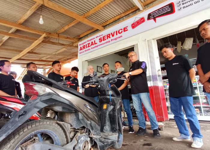 Tembus Miliaran, Bengkel Binaan Yayasan AHM Sukses Serap Tenaga Kerja