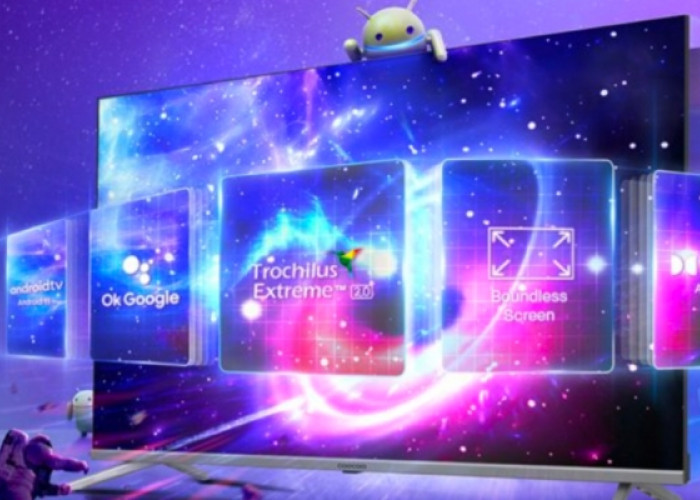 Spesifikasi Smart TV Android LED COOCAA Layar 43 Inch 43S7G, Desain Bezel Ultra Slim Penuhi Kebutuhan Hiburan