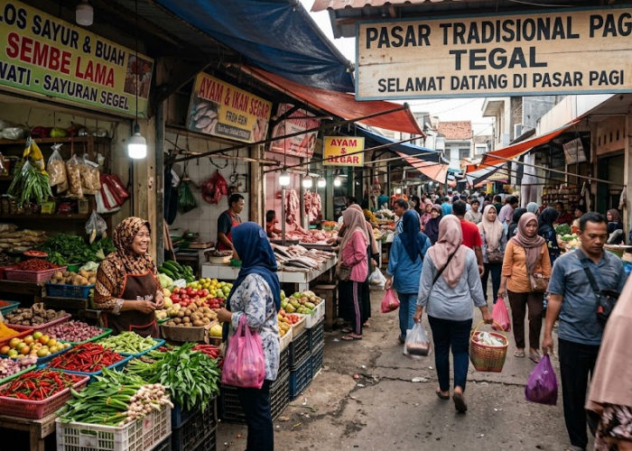 4 Daftar Pasar Tradisional di Tegal buat Kulakan Sembako Murah untuk Warung dan UMKM