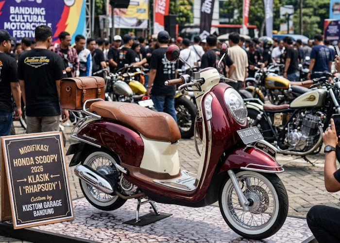 9 Tips Modifikasi Honda Scoopy 2026 Jadi Klasik, Simpel tapi Bikin Pangling