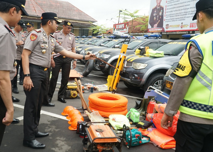 Polres Tegal Siagakan Personel Pasca-Bencana Guci dan Bumijawa, Sarpras Dipastikan Siap
