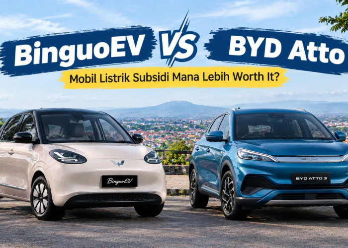 BinguoEV vs BYD Atto 3: Perbandingan Baterai, Jarak Tempuh, dan Kepraktisan Harian