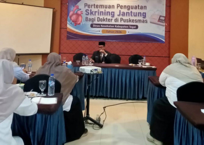 Kasus Hipertensi Meroket, Dokter Puskesmas Kabupaten Tegal Dibekali Skrining Jantung