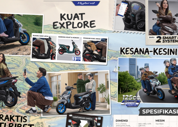 Kupas Tuntas Canggihnya Teknologi Hybrid pada Yamaha Gear Ultima