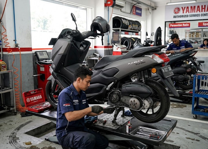 Tips Perawatan Yamaha NMAX Turbo Dipemakaian 20.000 Km, Cek 10 Komponen Ini Biar Tetap Prima