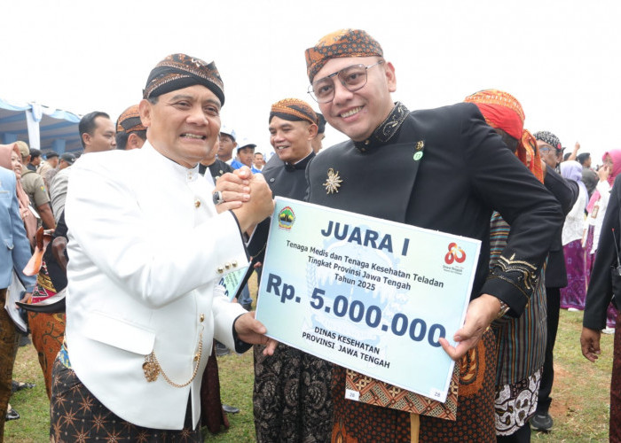 Persentase Kehadiran Program PKG Tertinggi di Jateng, Pemkot Tegal Terima Penghargaan