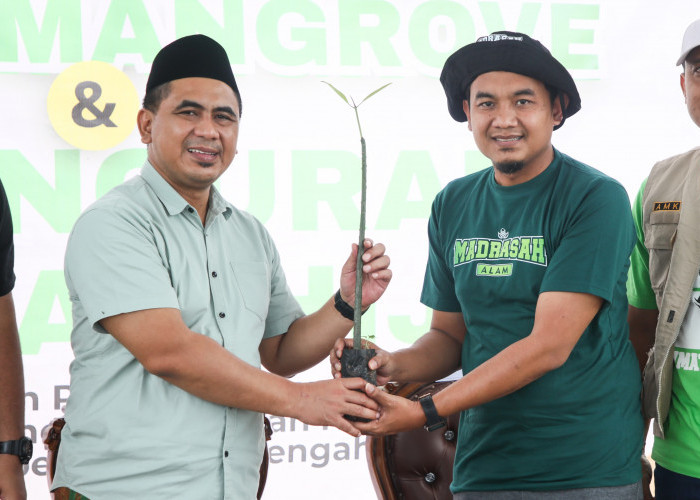 Wagub Jateng Tanam Mangrove di Jepara: Garis Pantai Banyak yang Alami Penurunan 