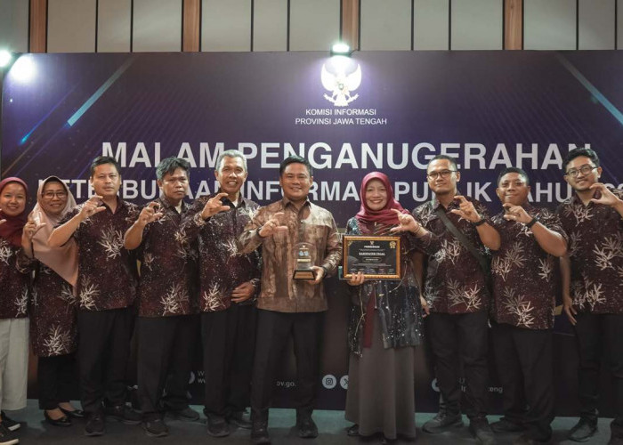 Pemkab Tegal Diganjar Penghargaan KIP Award 2025 Jawa Tengah, Raih Poin 91,59