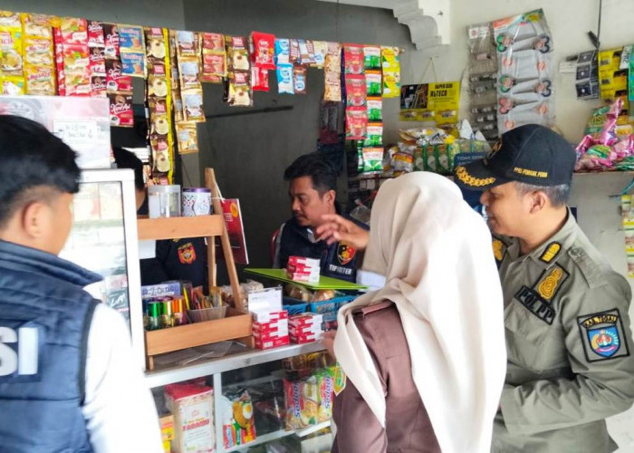 Razia Gabungan Sita 15.548 Batang Rokok Ilegal di Kabupaten Tegal