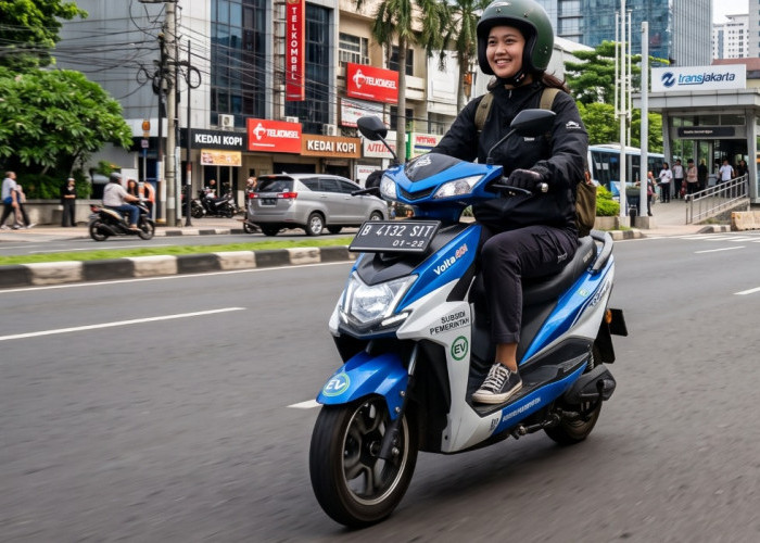 Gak Bakal Kehabisan Tenaga! Ini Rekomendasi Motor Listrik Subsidi dengan Daya Angkut Hingga 200 Kg