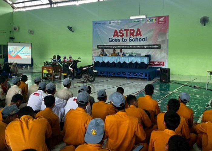Astra Motor Bongkok Gelar Astra Goes To School, Edukasi Keselamatan Berkendara