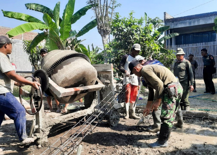 Selesai Akhir Oktober 2024, Anggaran Rigid Beton Jalan Desa Wangandawa Mencapai Rp469 Juta