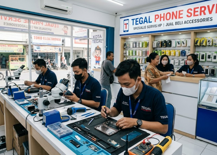 7 Tempat Service HP di Tegal yang Android dan iPhone Bisa Masuk