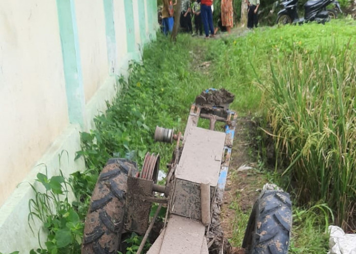 Hendak Digunakan Membajak Sawah, Traktor Petani Pagerbarang Tegal Digondol Maling