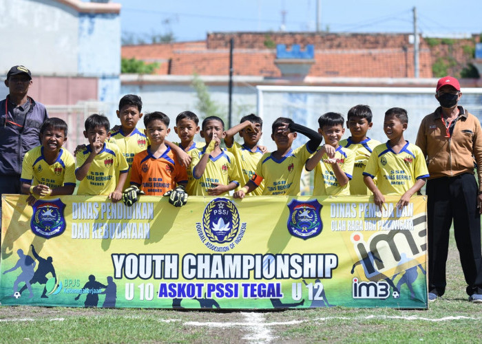 Kompetisi Sepakbola U-10 dan U-12 Digelar PSSI Kota Tegal