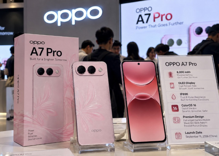 OPPO A7 Pro Resmi Meluncur, Baterai 8.000 mAh
