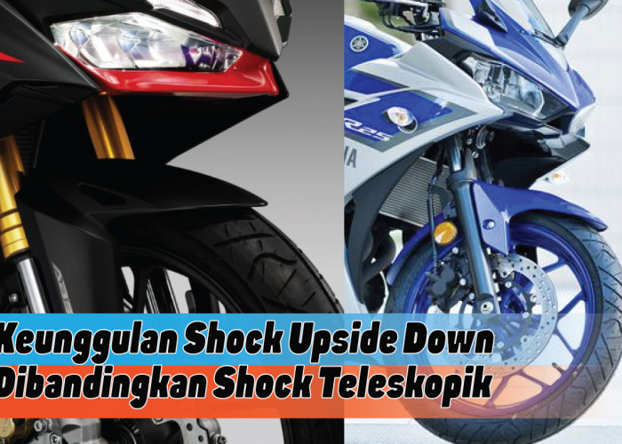 Keunggulan Shock Upside Down Dibandingkan Shock Teleskopik, Modifikasi dengan Performa Tinggi
