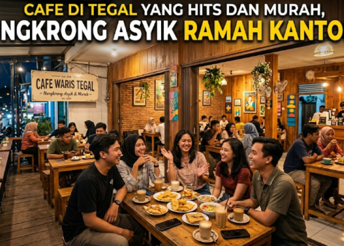 5 Cafe di Tegal yang Hits dan Murah Terbaru 2026, Tempat Nongkrong Estetik Anti Bokek!