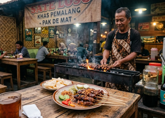 9 Keunikan Sate Loso khas Pemalang yang Membuatnya Tetap Dicari hingga Sekarang