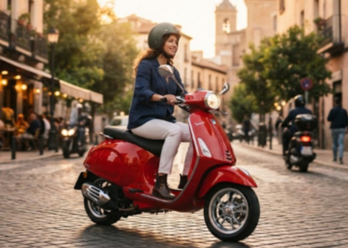 Review Keunggulan Vespa Sprint 180 i-get ABS Terbaru 2026: Tampil Klasik, Bertenaga & Canggih!