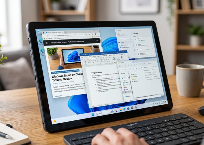 5 Tablet Murah yang Bisa Ganti Mode Windows, Sensasi PC Desktop di Genggaman!