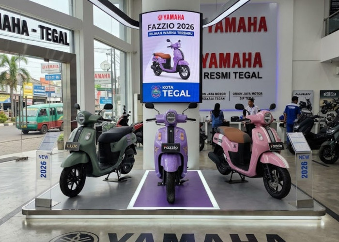 Yamaha Fazzio 2026 Makin Stylish, Cek 9 Fitur dan Pembaruannya