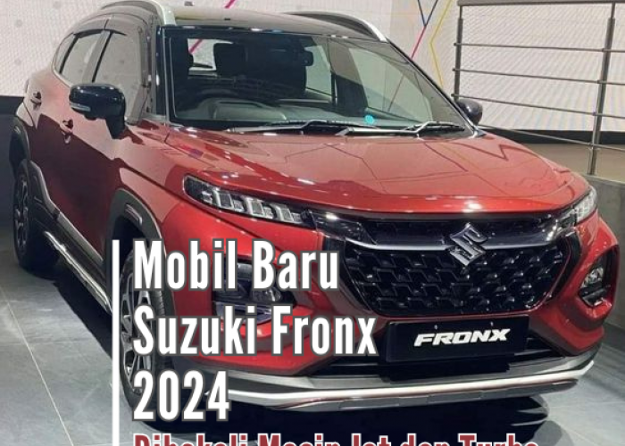 Kehebatan Mobil Baru Suzuki Fronx 2024, Tenaganya Semakin Besar dengan Mesin Jet Silinder