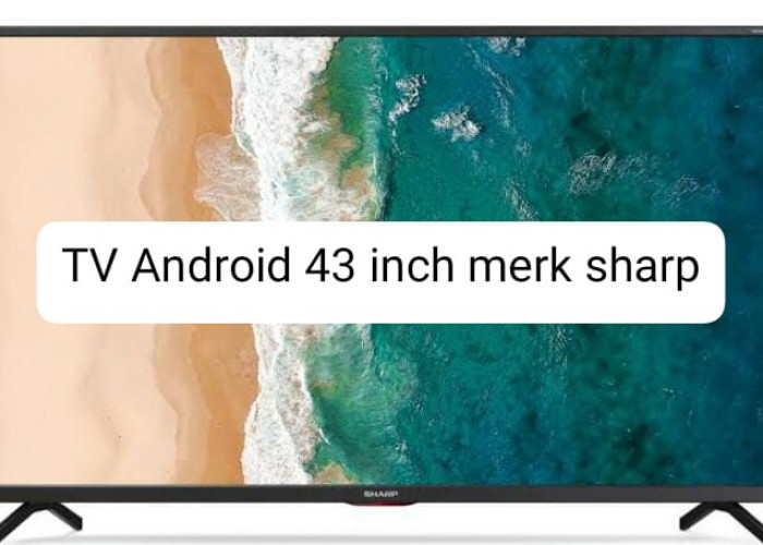 Intip 3 Daftar TV Android 43 Inch Merk Sharp dengan Kualitas Suara dan Gambar Jernih 