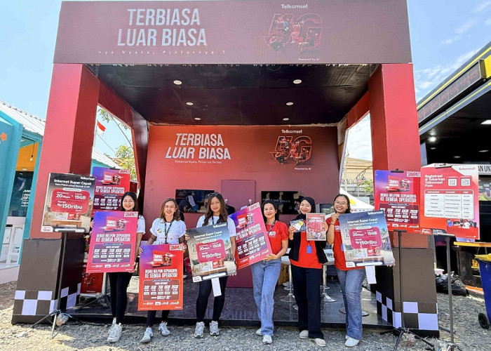 Meriahkan MotoGP Mandalika 2026, Telkomsel Perkuat Jaringan 5G
