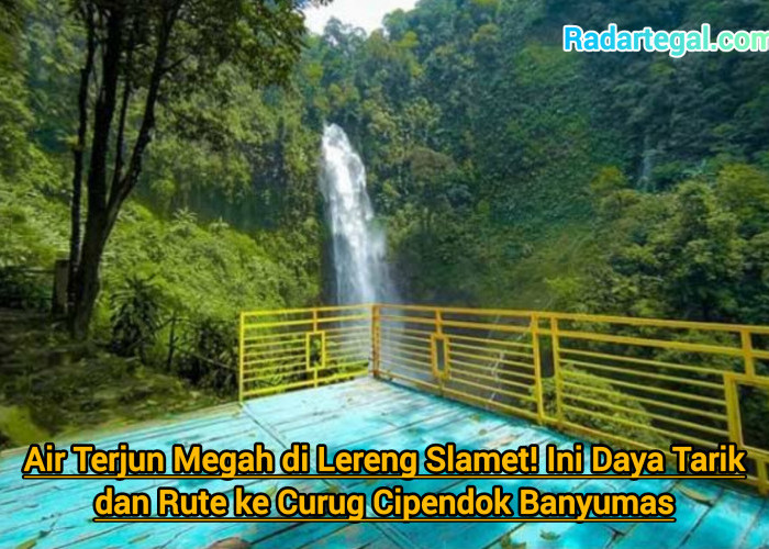 Air Terjun Megah di Lereng Slamet! Ini Daya Tarik dan Rute ke Curug Cipendok Banyumas