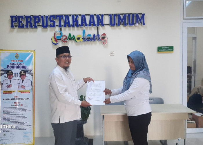 Dongkrak Literasi Santri, MBS Moga Pemalang Gandeng Perpusda