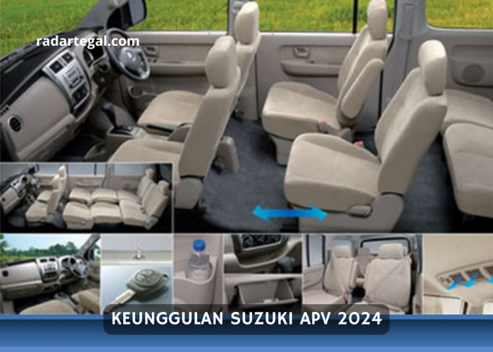 Harga Rp178 Jutaan, Ini Keunggulan Suzuki APV 2024 Beri Kombinasi Kenyamanan dan Keamanan Pengendara