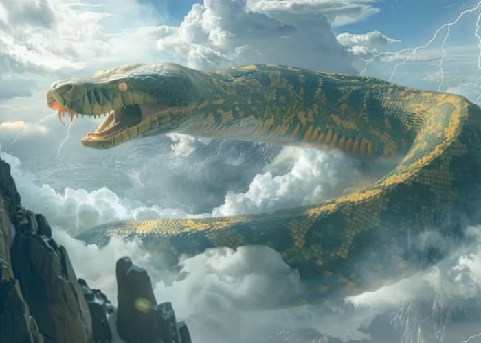 Mitos Sosok Antaboga si Ular Raksasa Penopang Bumi