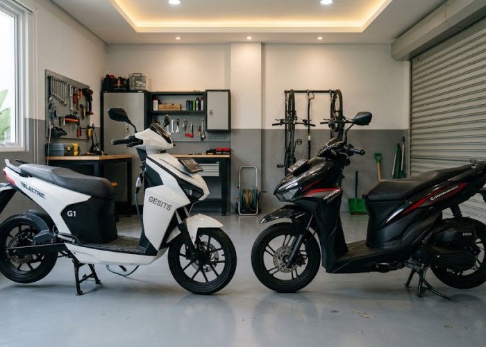 Perbandingan Kenyamanan Motor Listrik dan Motor Bensin, Mana yang Cocok untuk Harian?