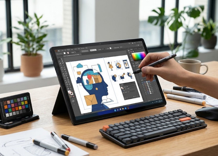 5 Tab ASUS untuk Desain Grafis 2026, Layar Tajam dan Support Stylus
