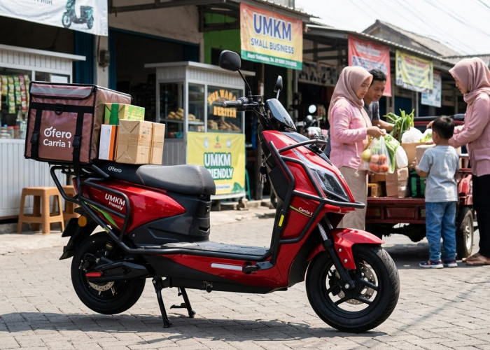 Motor Listrik Ofero Carria 1 Bikin Hemat Usaha UMKM, Ini Harga dan Spesifikasinya