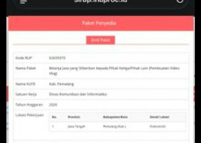 Viral di X, Anggaran Pembuatan Video Vlog Pemkab Pemalang Rp36 Juta Tuai Sorotan Publik