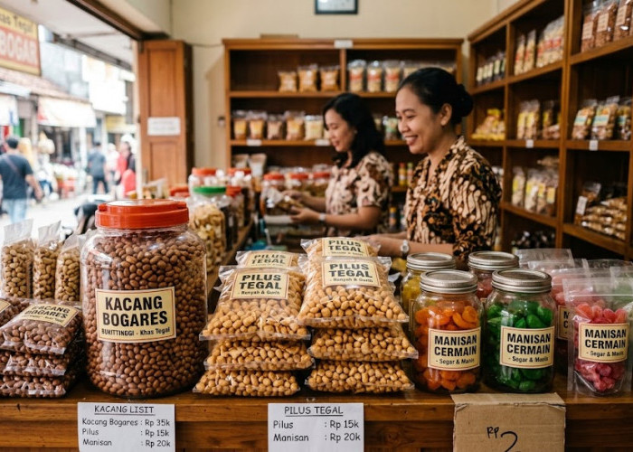 Daftar Oleh-oleh Kering Khas Tegal yang Awet, Ada Kacang Bogares dan Latopia