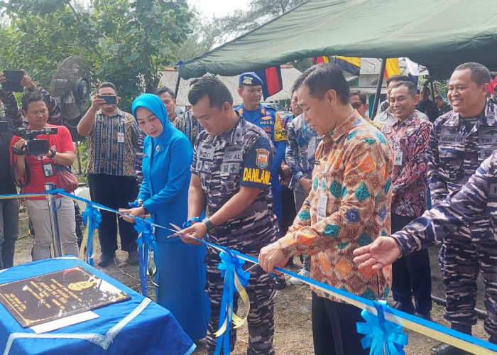 Antisipasi Kejahatan, Pos TNI Angkatan Laut Didirikan di Pantai Larangan Tegal 