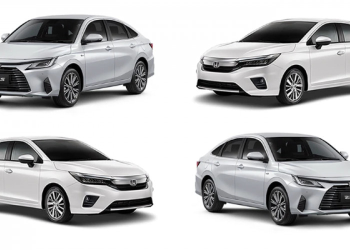 Harga Beda Tipis, Spesifikasi Toyota All New Vios vs Honda All New City Miliki Performa Setara, pilih Mana?