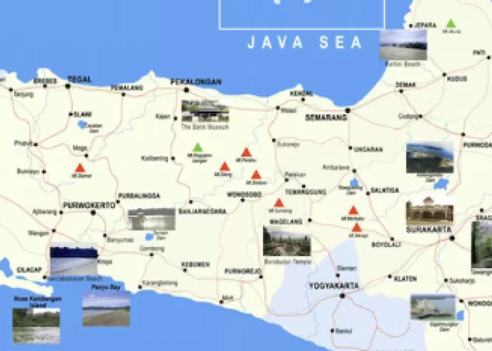 Memiliki 1 Juta Lebih Penduduk, Berikut Ini 10 Kabupaten Terluas di Jawa Tengah