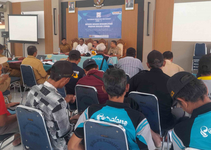 Review Irigasi Rusak di Pemalang, Bakal Libatkan Petani Lokal