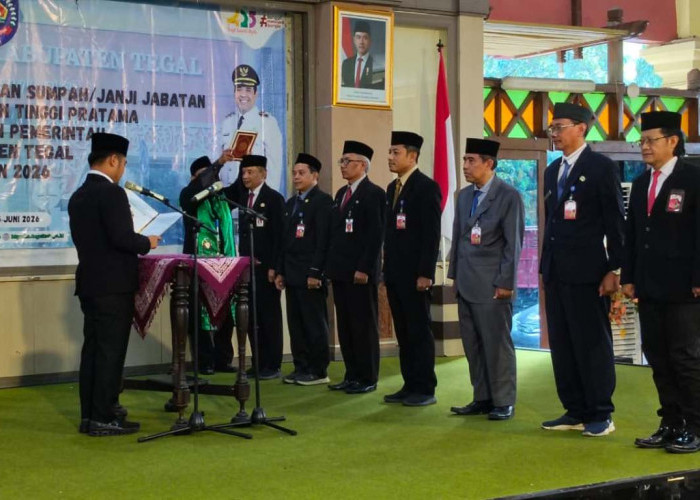 8 Kursi Kepala OPD Kosong di Tegal, Bupati Ischak Siapkan Seleksi Terbuka 