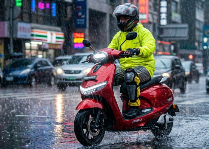 7 Alasan Motor Listrik Uwinfly T90 Jadi Buruan Utama, Bebas Cemas Terjang Hujan Deras