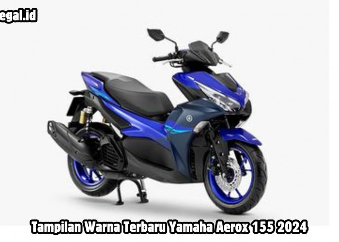 Yamaha Aerox 155 2024 Kini Tampil dengan Grafis dan Warna Terbaru Bikin Penggemar Otomotif Tergila-Gila
